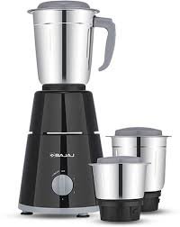 BAJAJ Military Series Evoque 4 Jar 1000 Watts Mixer Grinder 1000 W Mixer Grinder  (Military Series Evoque 4 Jar 1000 Watts Mixer Grinder | 4 Jars | Black)
