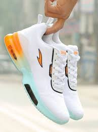 Crystal-13 Blue Sports Transparent Sole Technology For Men (White, Blue , 7) - Image 2