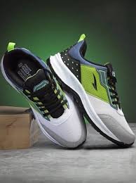 Crystal-13 Blue Sports Transparent Sole Technology For Men (White, Blue , 7) - Image 4